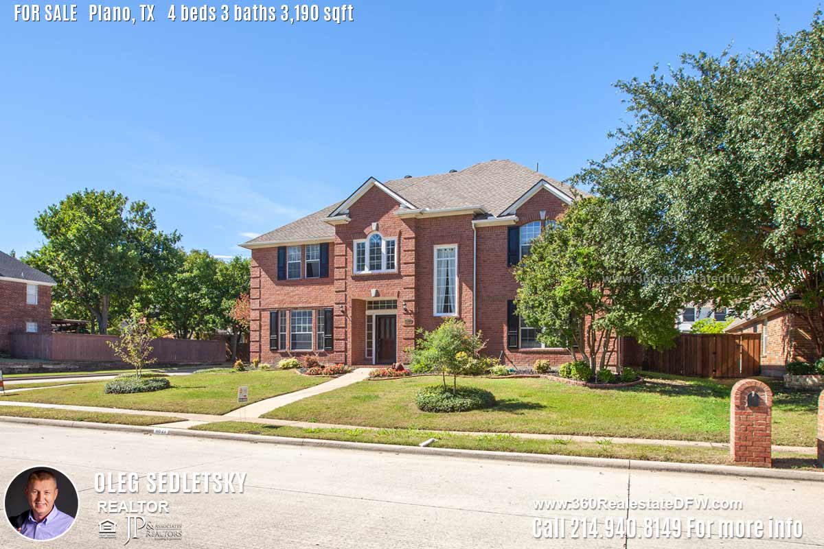 Beautiful Family Home SOLD In Plano TX Oleg Sedlestky Realtor