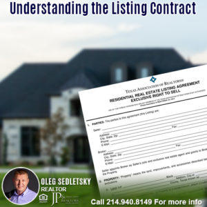 Understanding the Listing Contract