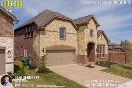 House For Sale in Prosper, TX. 4 beds 4 baths 3,300 sqft. Prosper ISD - Call 214.940.8149 Oleg Sedletsky Realtor