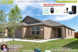 New Construction Home in Princeton, TX. April 2019. Contact Oleg Sedletsky REALTOR - 214.940.8149 - www.360RealEstateDFW.com - JP & Associates Realtors $214,990 1story, 4 Beds, 2 Baths, 2 Car Garage, 1630 sqft Note! Information provided is deemed reliable, but is not guaranteed and should be independently verified. Price and Home Availability is subject to change without notice. Square footages are approximate. Read Smart Home Disclaimer
