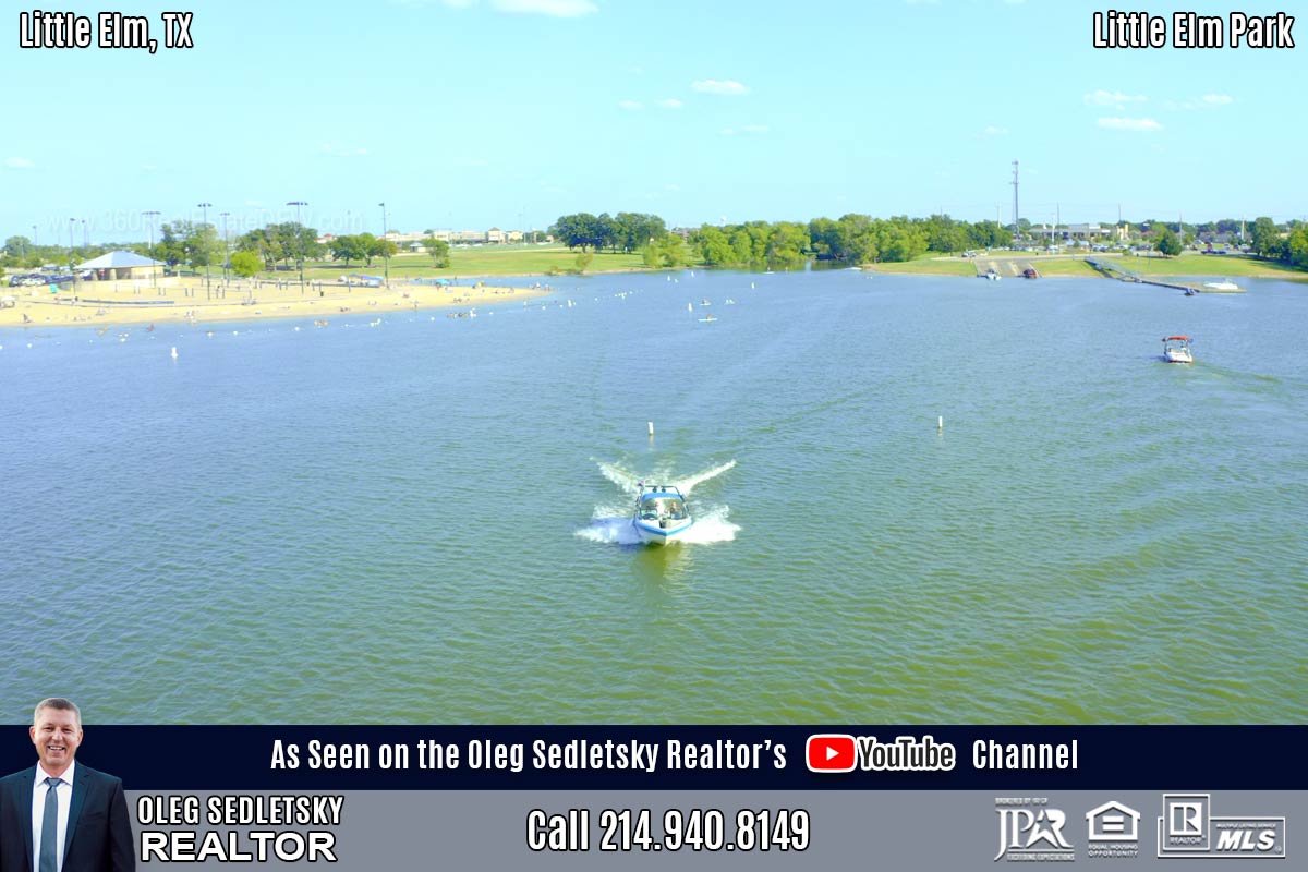 Attractions Spotlight - Little Elm TX - Little Elm Park - Oleg Sedletsky Realtor - Dallas-Fort Worth Metroplex Living Video Series