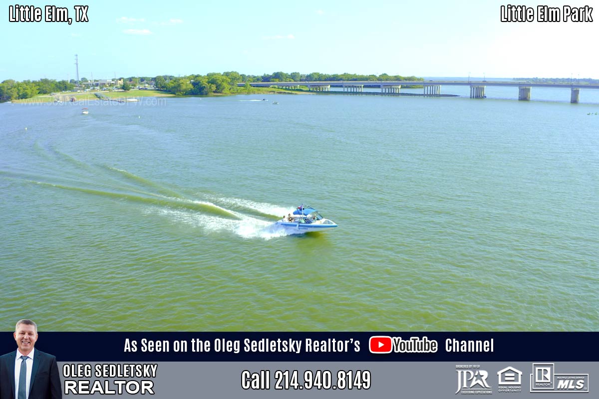 Attractions Spotlight - Little Elm TX - Little Elm Park - Oleg Sedletsky Realtor - Dallas-Fort Worth Metroplex Living Video Series