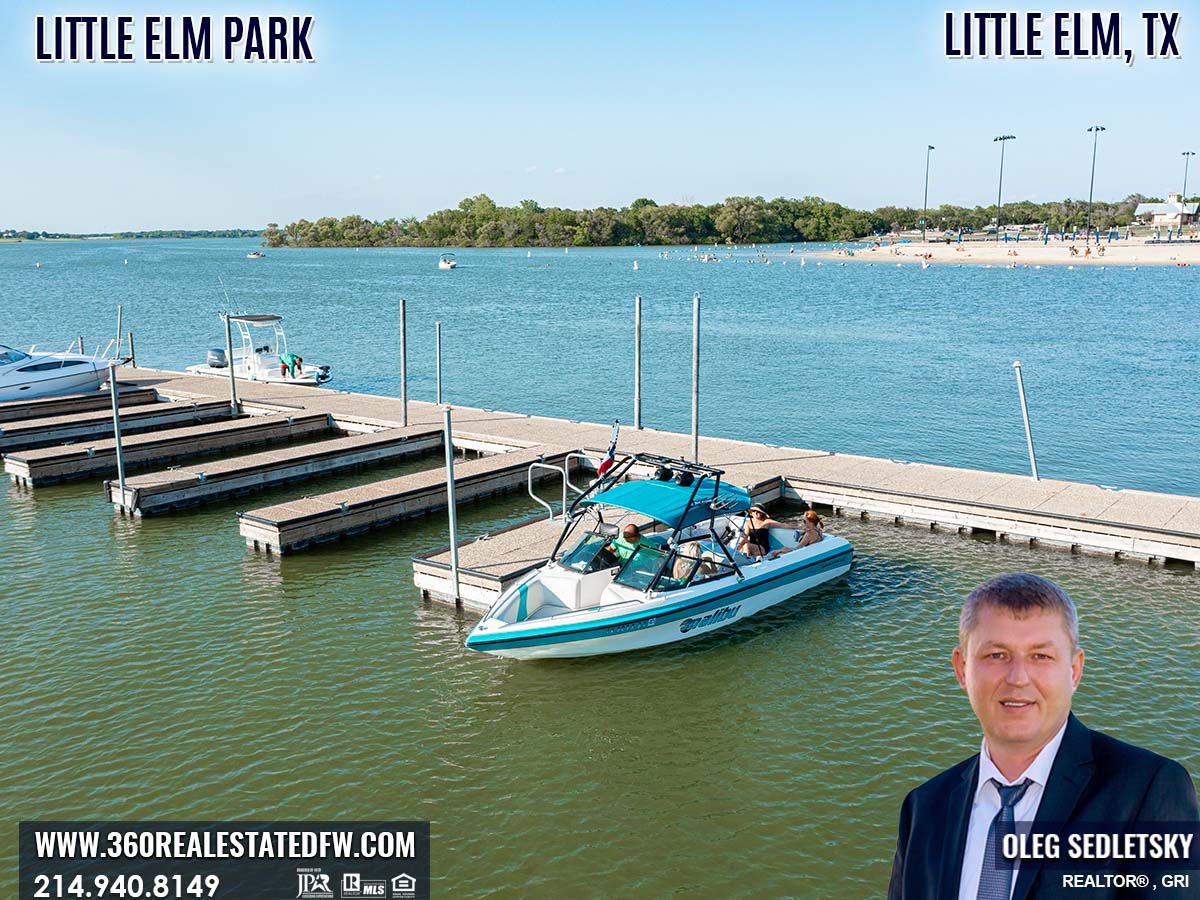 Things to do in Little Elm TX - Little Elm Park - Lake Lewisville - Oleg Sedletsky Realtor