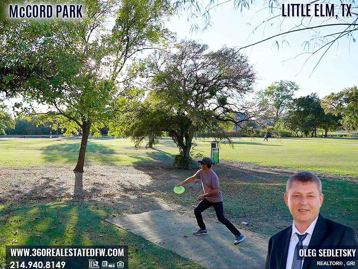 Things to do in Little Elm TX - McCord Park Park - splash pad, dog park, trails, fishing dock - Oleg Sedletsky Realtor