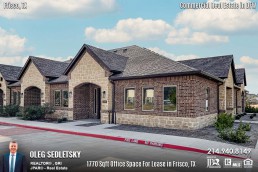 Commercial real estate for lease in Frisco, TX - Office space for lease - Oleg Sedletsky Realtor in Dallas-Fort Worth working with Commercial and Residential properties for sale or for lease in DFW 214-940-8149