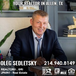 Realtor in Allen, TX - Oleg Sedletsky 214-940-8149