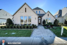 New Construction Homes in Prosper, Tx. 1 Story-4 Beds-3 Baths-3580 Sqft. Call 214-940-8149 Oleg Sedletsky Realtor for help with your New Home purchase
