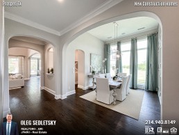 New Construction Homes in Prosper, Tx. Call 214-940-8149 Oleg Sedletsky Realtor for help with your New Home purchase