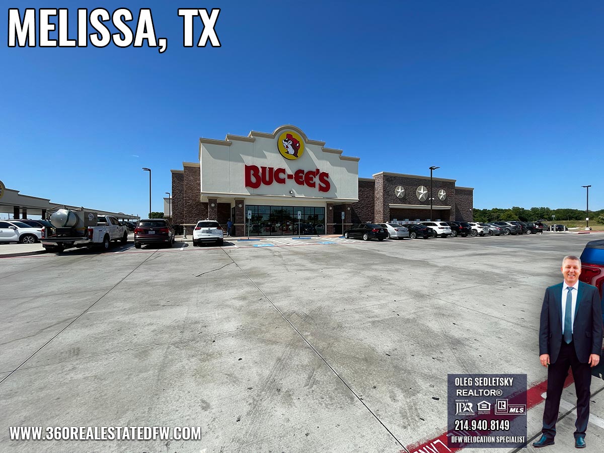 Buc-ee's in Melissa TX - Melissa TX Relocation Guide - Oleg Sedletsky Realtor - Dallas-Fort Worth Relocation Expert - 214-940-8149-moving to Melissa TX