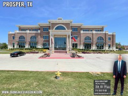 Prosper TX City Hall - Prosper TX Relocation Guide - Oleg Sedletsky Realtor - Dallas-Fort Worth Relocation Expert - Call 214-940-8149 - moving to Prosper,TX