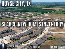 New Construction Homes in Royse City, Tx and Dallas-Fort Worth - Oleg Sedletsky 214-940-8149