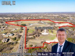 2 Acre Lots Available For Home Construction in Lucas TX-Oleg Sedletsky Realtor - Dallas-Fort Worth Relocation Expert - 214-940-8149-moving to Lucas TX