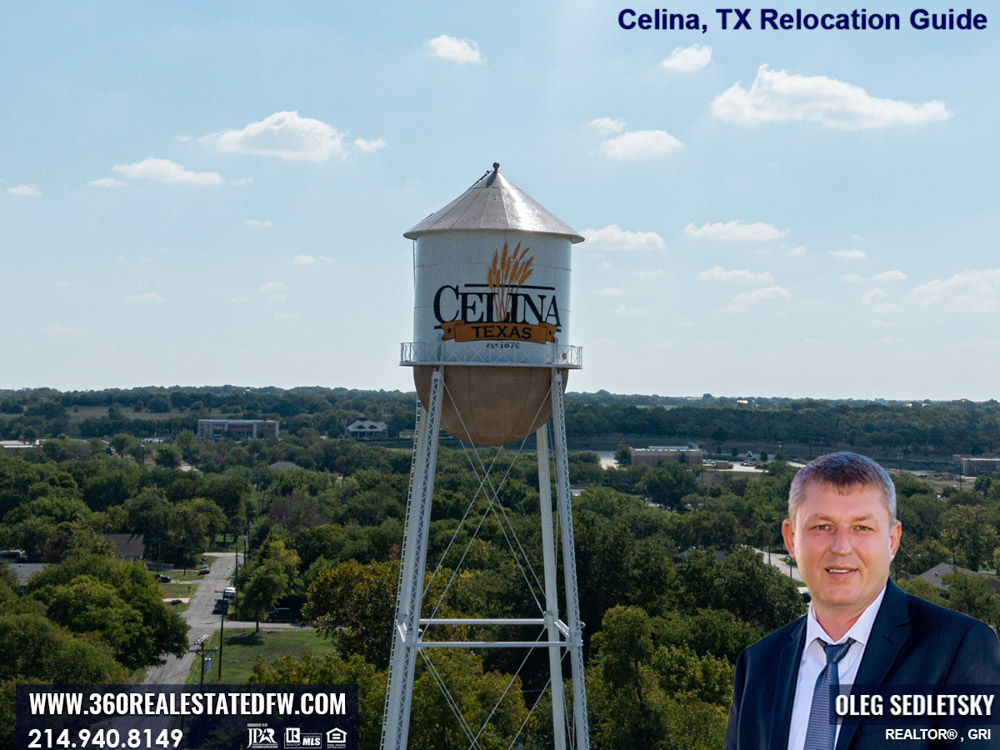 Celina TX Relocation Guide-Historic Downtown-Oleg Sedletsky Realtor 214-940-8149