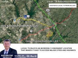 Lucas TX is 31 miles from DALLAS. Lucas TX Relocation Guide. Realtor in Lucas TX - Oleg Sedletsky 214-940-8149