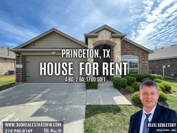 House For Rent in Princeton TX. Contact Realtor in Princeton TX - Oleg Sedletsky 214-940-8149.