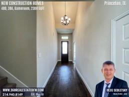 New Construction Homes available in the Dallas area - Princeton TX - 4BD with Gameroom - Call Realtor in Dallas Oleg Sedletsky 214-940-8149