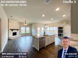 New Construction Homes available in the Dallas area - Princeton TX - 4BD with Gameroom - Call Realtor in Dallas Oleg Sedletsky 214-940-8149