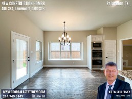 New Construction Homes available in the Dallas area - Princeton TX - 4BD with Gameroom - Call Realtor in Dallas Oleg Sedletsky 214-940-8149