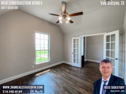 New Construction Homes on 1-Acre Lot in Dallas-Fort Worth. New Homes on 1-Acre Lot in Van Alstyne, TX . Call Realtor in Dallas-Fort Worth representing Home Buyers - Oleg Sedletsky 214-940-8149. Buying New Construction Homes in Dallas-Fort Worth