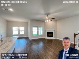 New Construction Homes on 1-Acre Lot in Dallas-Fort Worth. New Homes on 1-Acre Lot in Van Alstyne, TX . Call Realtor in Dallas-Fort Worth representing Home Buyers - Oleg Sedletsky 214-940-8149. Buying New Construction Homes in Dallas-Fort Worth