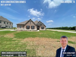 New Construction Homes on 1-Acre Lot in Dallas-Fort Worth. New Homes on 1-Acre Lot in Van Alstyne, TX . Call Realtor in Dallas-Fort Worth representing Home Buyers - Oleg Sedletsky 214-940-8149. Buying New Construction Homes in Dallas-Fort Worth