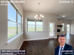 New Homes on 1-Acre Lot in Van Alstyne, TX. Call Realtor in Dallas-Fort Worth representing Home Buyers - Oleg Sedletsky 214-940-8149. Buying New Construction Homes in Dallas-Fort Worth