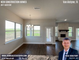 New Homes on 1-Acre Lot in Van Alstyne, TX. Call Realtor in Dallas-Fort Worth representing Home Buyers - Oleg Sedletsky 214-940-8149. Buying New Construction Homes in Dallas-Fort Worth