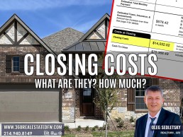 Closing Costs. Closing costs are the part of the the real estate transaction. The Home BUYER must account for closing costs when planing to buy a house in the Dallas area. The First time home buyer has many ways to pay the closing costs. There are ways to reduce or avoid paying the Closing costs.