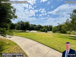 Town Lake Park At Greenspoint in Prosper TX - A 24.49 acres community park with 27-acre stocked lake.