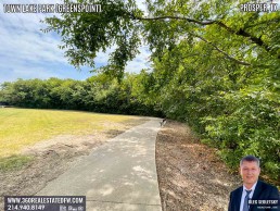 Town Lake Park At Greenspoint in Prosper TX - A 24.49 acres community park with 27-acre stocked lake.