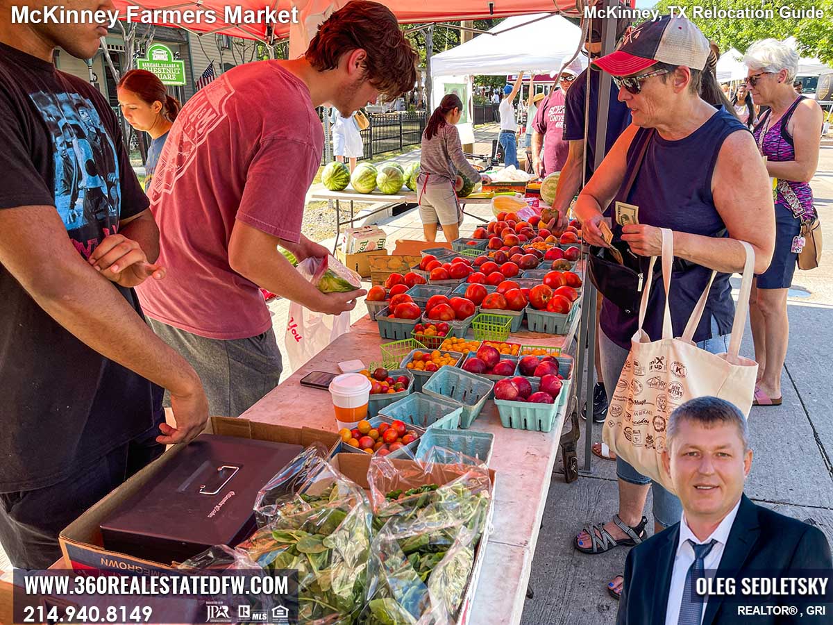 Ranked as one of the top farmers' markets in Texas, McKinney Farmers Market at Chestnut Square is open year round!