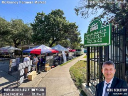 Ranked as one of the top farmers' markets in Texas, McKinney Farmers Market at Chestnut Square is open year round!