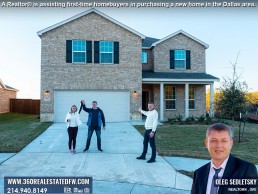 Oleg Sedletsky Realtor is Helping First-Time Homebuyers to Buy A New Home in The Dallas area
