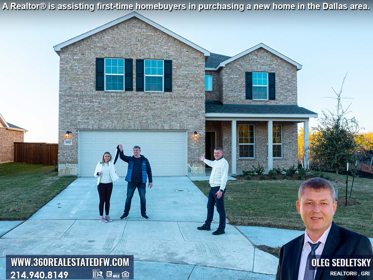 Oleg Sedletsky Realtor is Helping First-Time Homebuyers to Buy A New Home in The Dallas area