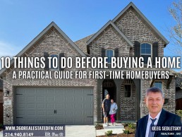 Oleg Sedletsky Realtor is Helping First-Time Homebuyers to Buy A New Home in The Dallas area