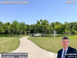 Natural Springs Park in Anna, TX is the quintessential spot to soak up the serene beauty of our natural surroundings, far removed from the concrete jungle.