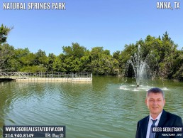 Natural Springs Park in Anna, TX is the quintessential spot to soak up the serene beauty of our natural surroundings, far removed from the concrete jungle.