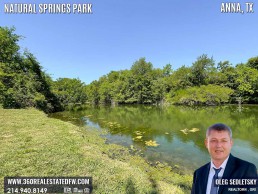 Natural Springs Park in Anna, TX is the quintessential spot to soak up the serene beauty of our natural surroundings, far removed from the concrete jungle.