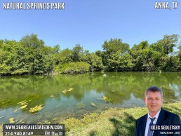 Natural Springs Park in Anna, TX is the quintessential spot to soak up the serene beauty of our natural surroundings, far removed from the concrete jungle.