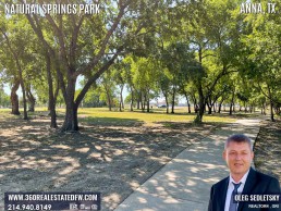 Natural Springs Park in Anna, TX is the quintessential spot to soak up the serene beauty of our natural surroundings, far removed from the concrete jungle.