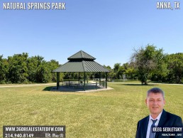 Natural Springs Park in Anna, TX is the quintessential spot to soak up the serene beauty of our natural surroundings, far removed from the concrete jungle.