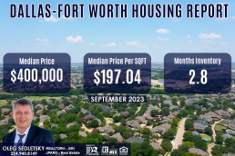 Dallas-Fort Worth Housing Report September 2023