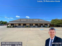 Lucas City Hall. Realtor in Lucas TX - Oleg Sedletsky 214-940-8149