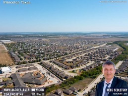 Aerial view of Princeton, TX.