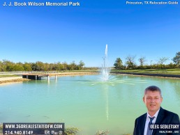 J J Book Wilson Memorial Park, the latest addition to Princeton, TX array of outdoor spaces.