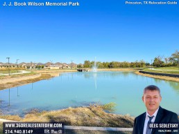 J J Book Wilson Memorial Park, the latest addition to Princeton, TX array of outdoor spaces.