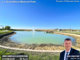 J J Book Wilson Memorial Park, the latest addition to Princeton, TX array of outdoor spaces.