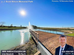 J J Book Wilson Memorial Park, the latest addition to Princeton, TX array of outdoor spaces.