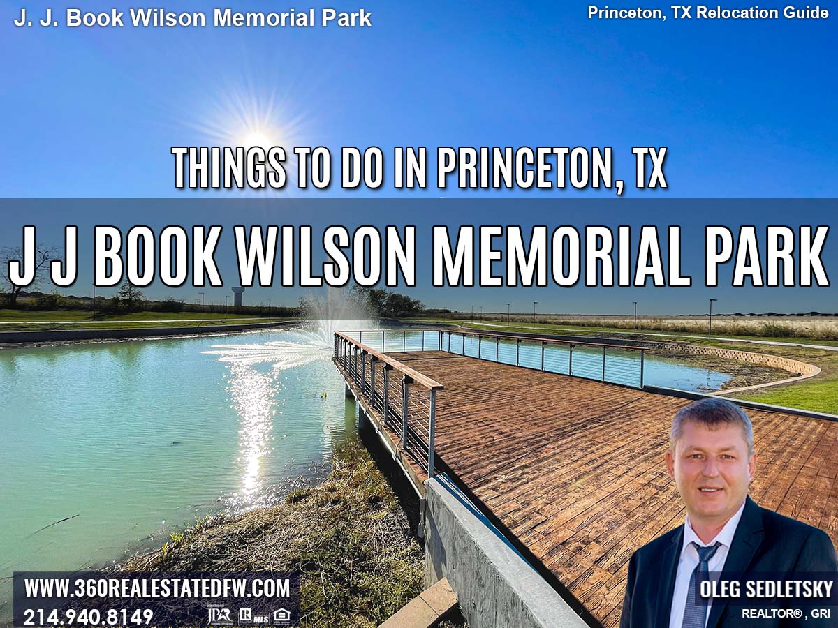 J J Book Wilson Memorial Park, the latest addition to Princeton, TX array of outdoor spaces.