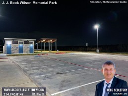 J J Book Wilson Memorial Park, the latest addition to Princeton, TX array of outdoor spaces.